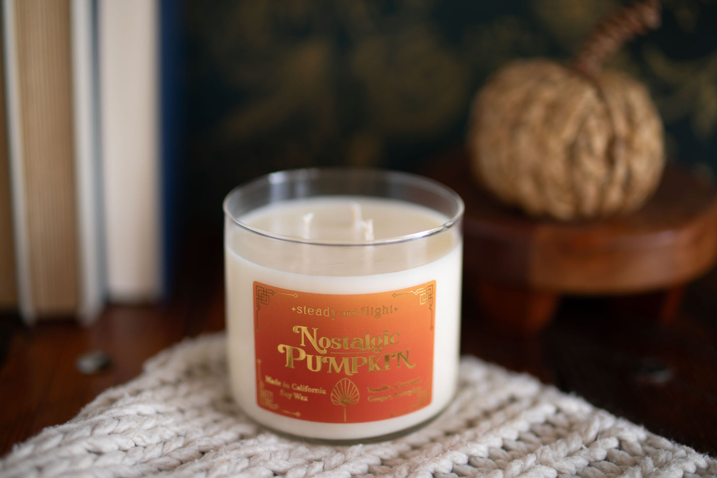 Nostalgic Pumpkin Candle Preorder