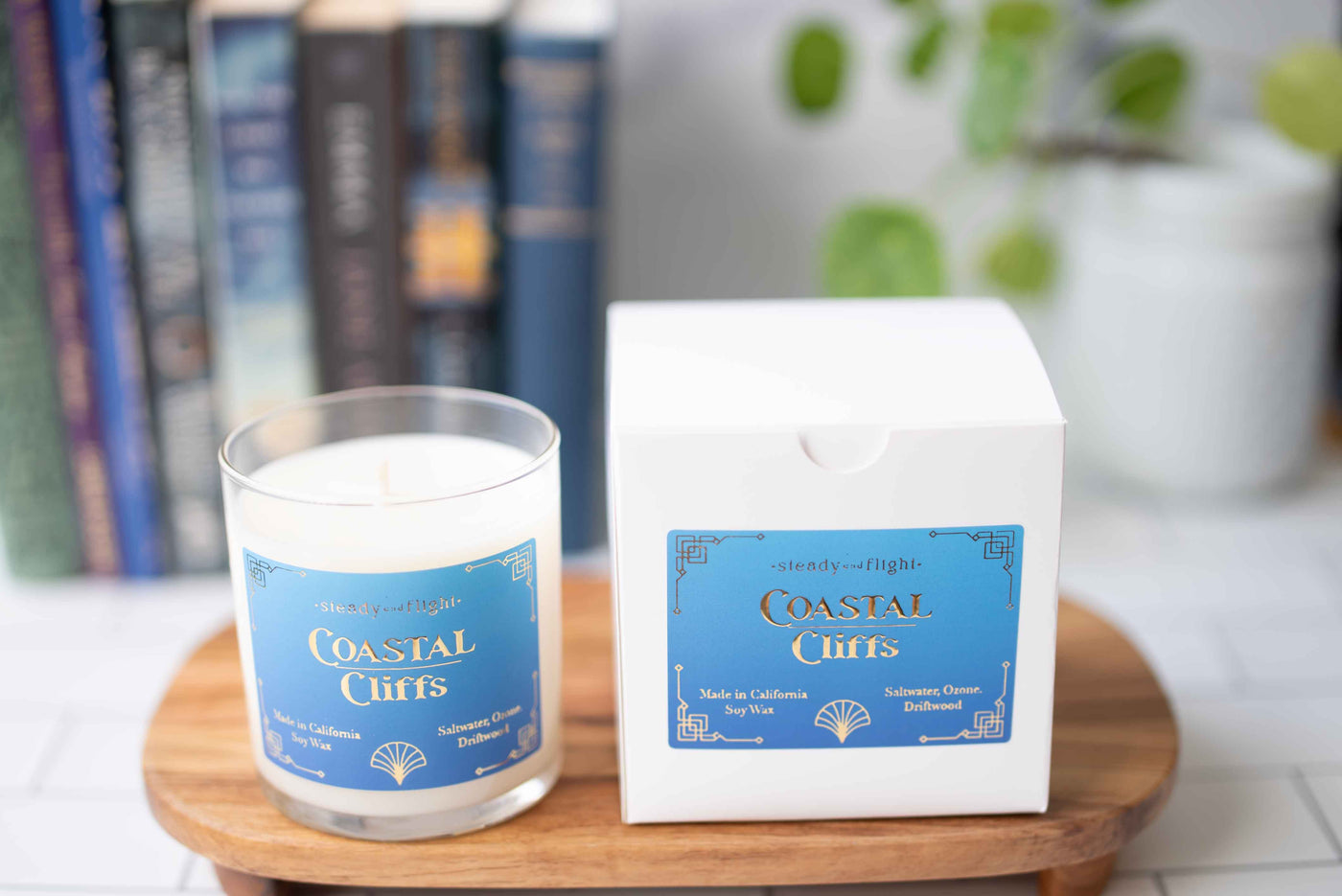 Coastal Cliffs Candle