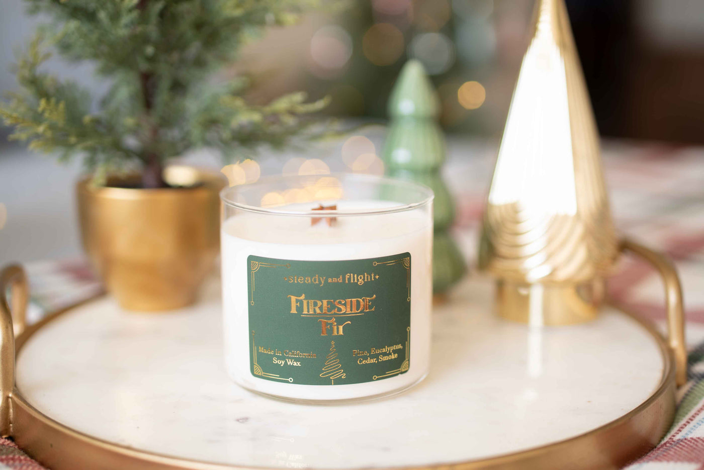 Fireside Fir Candle